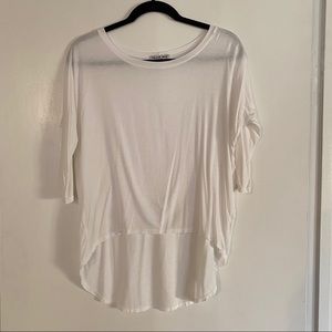 Michael Stars Hi Lo 3/4 Sleeve T shirt